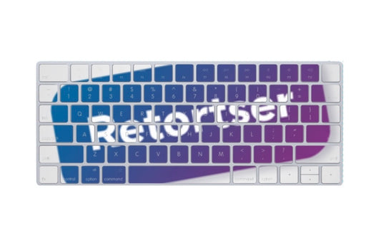Retortser cover for computer keyboard
