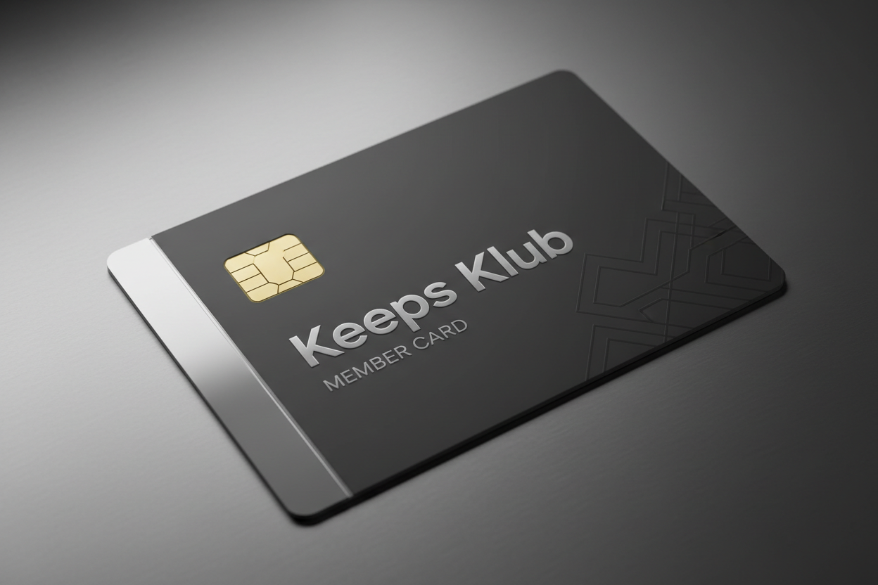 Keeps Klub digital media chip cards